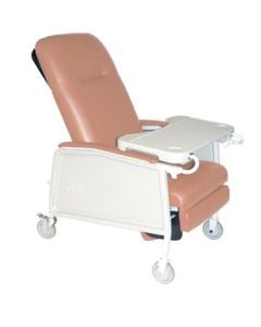 Heavy Duty Bariatric 3 Position Rosewood Geri Chair Recliner 