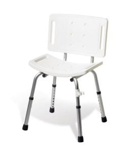Medline Basic Shower Chair with Back G30402