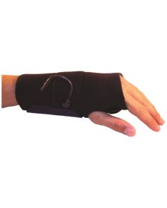  Premium Conductive Wrist Brace, Silver Mesh Electrodes: LEFT, Large/XL - Current Solutions