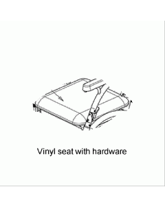 Hugo Vinyl Seat with Hardware B01-931