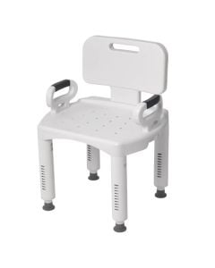 Premium Series Shower Chair with Back and Arms | Drive Medical