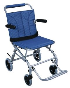 Super Light Folding Transport Wheelchair Bag SL18, Blue