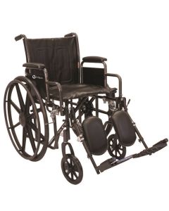 Silver Steel K2-Lite Wheelchair - Roscoe Medical