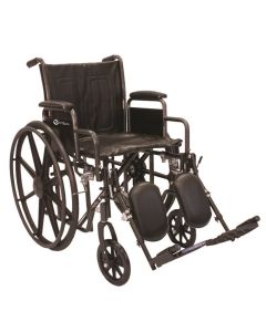 Silver Steel K2-Lite Wheelchair - Roscoe Medical
