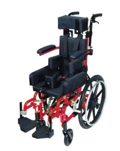 Kanga TS Pediatric Tilt In Space Wheelchair 10" by Wenzelite (with accessories)