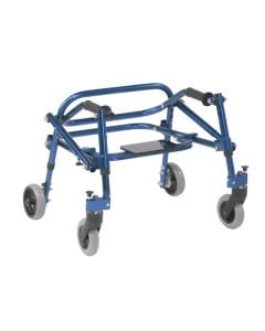Nimbo Posterior Walker with Seat Extra Small Knight Blue Drive Medical KA1200S-2GKB	