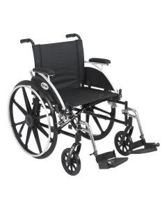 Viper Wheelchair Flip Back Arms Swing Away Feet Drive l420dda-sf
