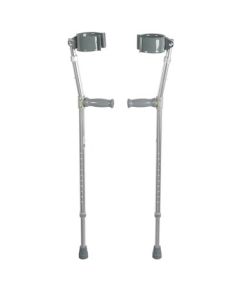 Drive Lightweight Walking Forearm Crutches, Adult, 1 Pair