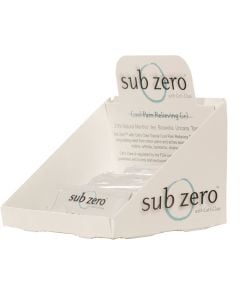  Sub Zero Topical Analgesic: Cool Pain Relieving Gel, Counter Display - Current Solutions