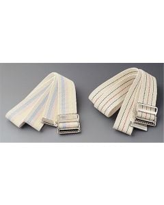 Medline Washable Cotton Gait Belts Multi Color Pastel MDT821204