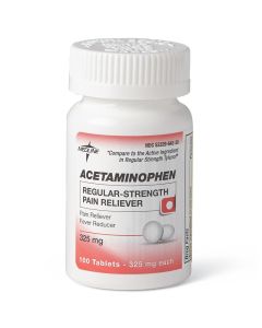 Medline Acetaminophen Regular Strength Tablets OTC10101