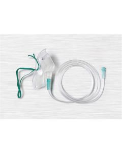 Medline Adult Disposable Oxygen Mask Adult HCS4600BH