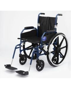 Medline Hybrid 2 Transport Wheelchair Chairs MDS806250NH2