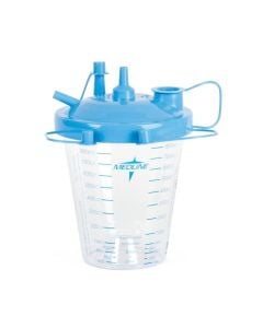 Medline 850 cc Suction Canister with Float Lid HCS7850, 12 each