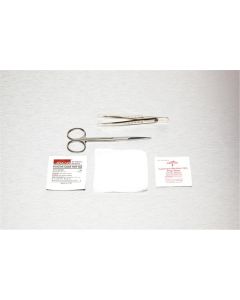 Medline Suture Removal Tray Stainless Steel DYND70900H