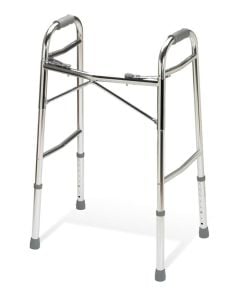 Medline Youth Two Button Folding Walkers without Wheels G07756