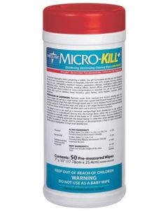 CN Medline Micro Kill+ Disinfectant Wipes MSC351230