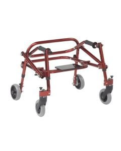 Extra Small Nimbo Posterior Walker with Seat Extra Small Castle Red Drive Medical KA1200S-2GCR	