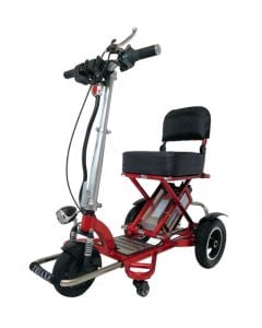 Triaxe Sport Foldable Scooter, Red