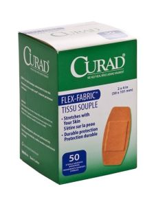 Case of Medline CURAD Fabric Adhesive Bandages Natural NON25524Z