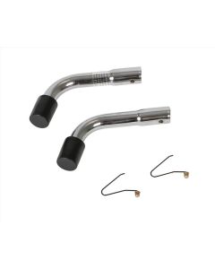 Pair of Medline Wheelchair Rear Anti Tip Devices MDS85189