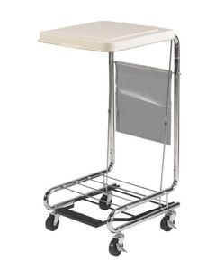Hamper Stand with Poly Coated Steel by Drive Medical 13070