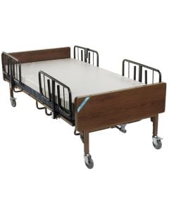 Full Electric Bariatric Hospital Bed Mattress 1 Set of T Rails 