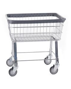Wire Rolling Laundry Cart by R&B Wire Products