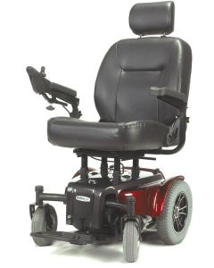 Red Medalist Heavy Duty Power Wheelchair by Drive Medical