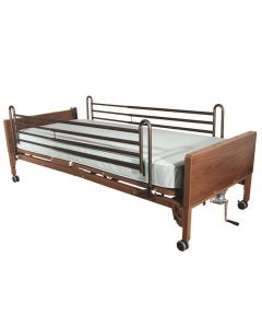 Brown Steel Complete Home Care Bed Packages - Roscoe Medical