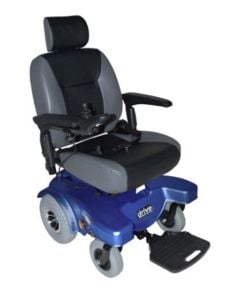 Sunfire General Bariatric Rear Wheel Drive Powered Wheelchair - 22 Inch Seat