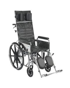 Sentra Reclining Wheelchair Detachable Full Arms 