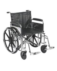 Sentra Extra Heavy Duty Wheelchair Detachable Full Arms 
