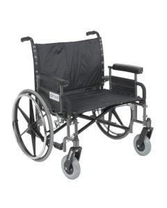 Sentra Extra Heavy Duty Wheelchair Detachable Full Arms, 700 LBS