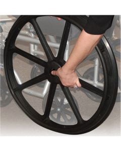 24" Poly Fly Wheelchair Wheel Drive Medical STDS2A1600