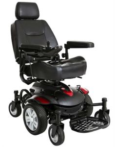 Titan AXS Mid-Wheel Drive Powerchair, 18" x 16" Captain Seat (Default)