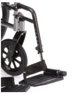 Replacement Footrest Assembly, Left, For Invacare Wheelchair