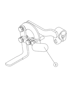 Replacement Rear Lock Assembly, Right, For Invacare Wheelchair