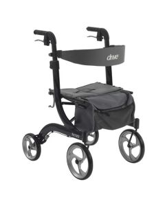 Black Nitro Euro Walker by Drive Medical RTL10266BK