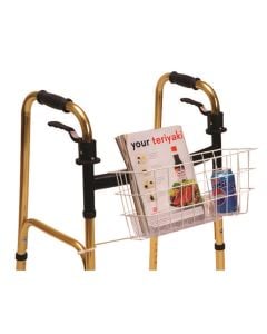 Universal Walker Basket with Tray Essential Medical W1614