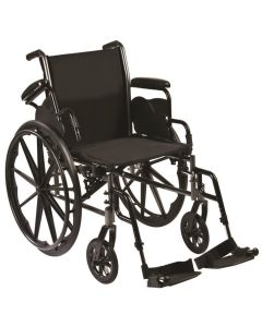 Silver Steel Reliance III Wheelchair - Roscoe Medical