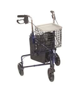 Blue 3 Wheel Rollator by Drive Medical 10289BL