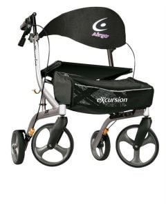 Airgo eXcursion X20 (White) Lightweight Side-fold Rollator by Hugo 700-920WH