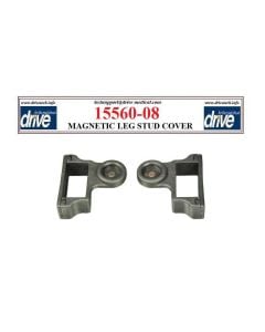Competitor Bed Magnetic Leg Stud Cover Set Of 2 Replacement Drive Medical 15560-08