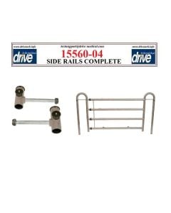 Competitor Bed Side Rails W/ Side Rails Receivers Replacement Drive Medical 15560-04