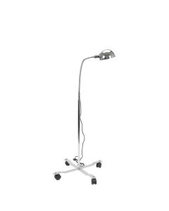 Goose Neck Exam Lamp Dome Style Shade Mobile Base 