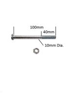 Rear Axle Bolt Drive Walker Rollator Model 10215, Part 10215RA