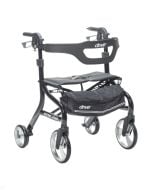 Nitro Sprint Heavy Duty Rollator Drive Medical 102662BK-HD