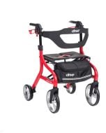 Nitro Sprint Walker Rollator Red Drive Medical 102662RD