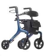 AeroWalk Ultra-Lite Rollator Walker, Blue by Drive Medical 10277bl